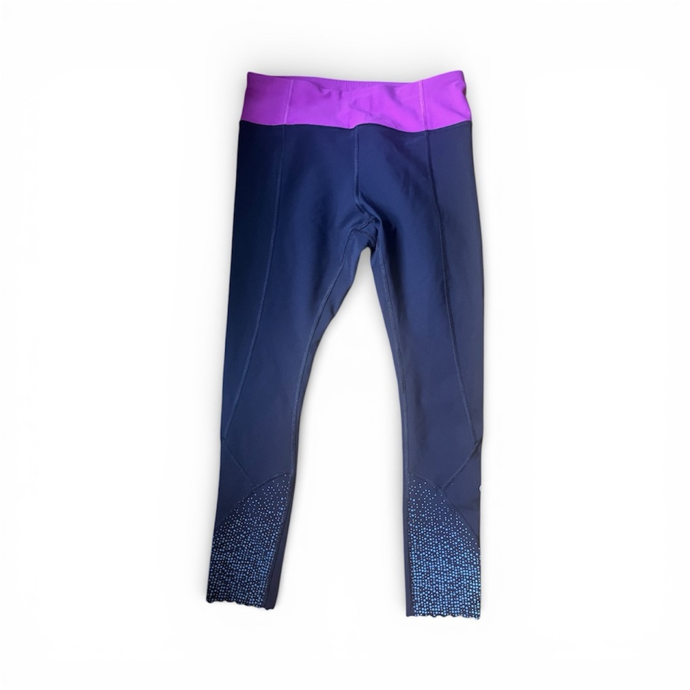 Lululemon Purple and Black  Leggings